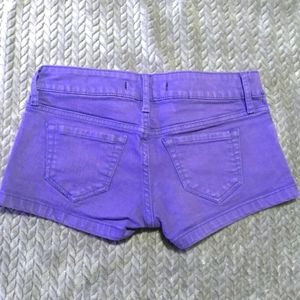 Colored Jean Shorts